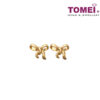 TOMEI Sweet Petite Earrings, Yellow Gold 916 (9Q-YG1193E-1C) (2.27G)
