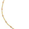 TOMEI Triple Tone Ball Bracelet, Yellow Gold 916