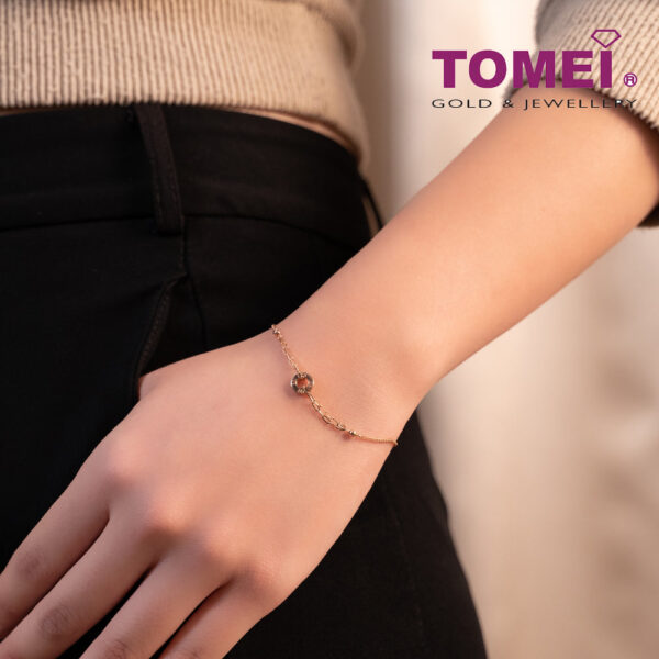 TOMEI Rouge Collection Bracelet, Rose Gold 750