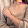 TOMEI Rouge Collection Diamond Bracelet, Rose Gold 750