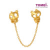 TOMEI Prince & Princess Charm, Yellow Gold 916