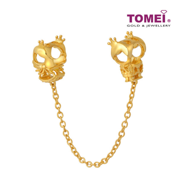 TOMEI Prince & Princess Charm, Yellow Gold 916