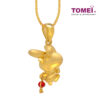 TOMEI X SANRIO My Melody With Tang Lung Pendant, Yellow Gold 916