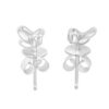 Tomei White Gold 585 (14K) Diamond Earrings (E1018)