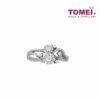 TOMEI Ring, Diamond White Gold 750 (RGDIA554054)