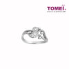 TOMEI Ring, Diamond White Gold 750 (RGDIA554054)