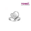 TOMEI Ring, Diamond White Gold 750 (R-CR3458W)
