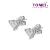 TOMEI Princess Love Diamond Earrings, White Gold 750 (DQ0004025)