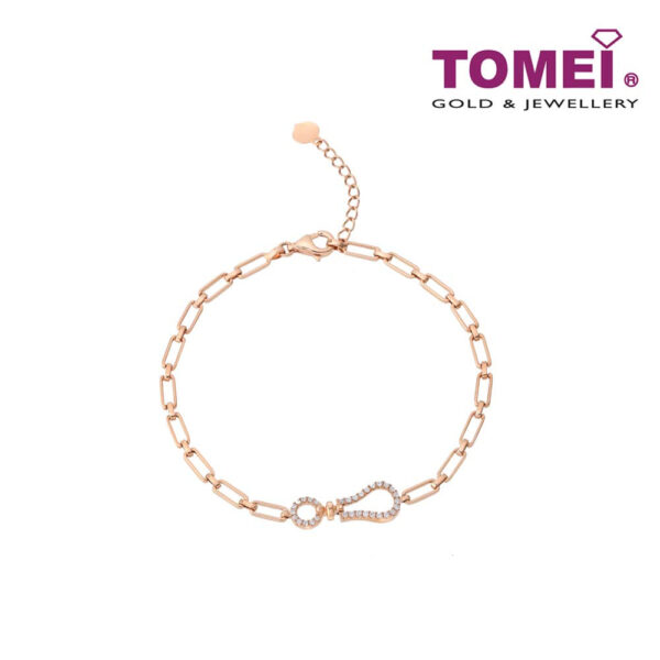 TOMEI Rouge Collection Diamond Bracelet I Rose Gold 750 (18K)