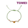 TOMEI [Online Exclusive] 有钱花 Flower Jade with Green Rope Bracelet