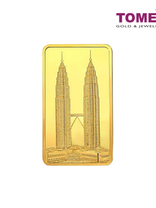 [Tomei Exclusive]KLCC Twin Towers Gold Bar | Fine Gold 9999 (TW-10G)