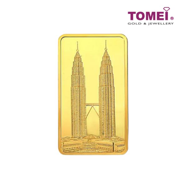 [Tomei Exclusive] KLCC Twin Towers Gold Bar | Fine Gold 9999 (TW-20G)