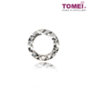 [TOMEI Online Exclusive] Dual-Tone Roll of Love 2-Way Charm, Yellow Gold 916