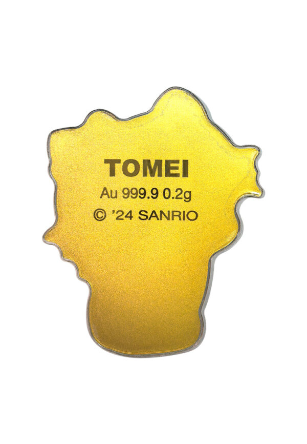 TOMEI X SANRIO Hello Kitty Sports Medal Gold Wafer 0.2G, Yellow Gold 9999