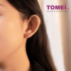 TOMEI Rouge Collection, Endless Love Earrings I Rose Gold 750 (18K)