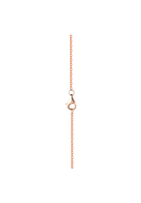 TOMEI Rouge Collection Pearl Necklace, Rose Gold 750