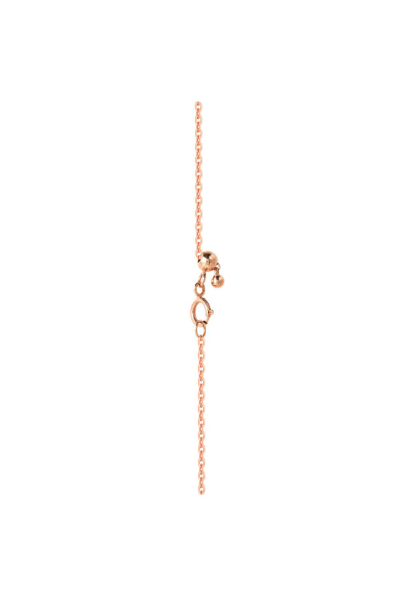 TOMEI Rouge Collection Pearl Necklace, Rose Gold 750