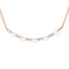 TOMEI Rouge Collection Pearl Necklace, Rose Gold 750