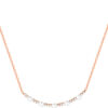 TOMEI Rouge Collection Pearl Necklace, Rose Gold 750