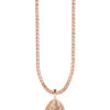TOMEI Rouge Collection My Putri Pendant, Rose Gold 750