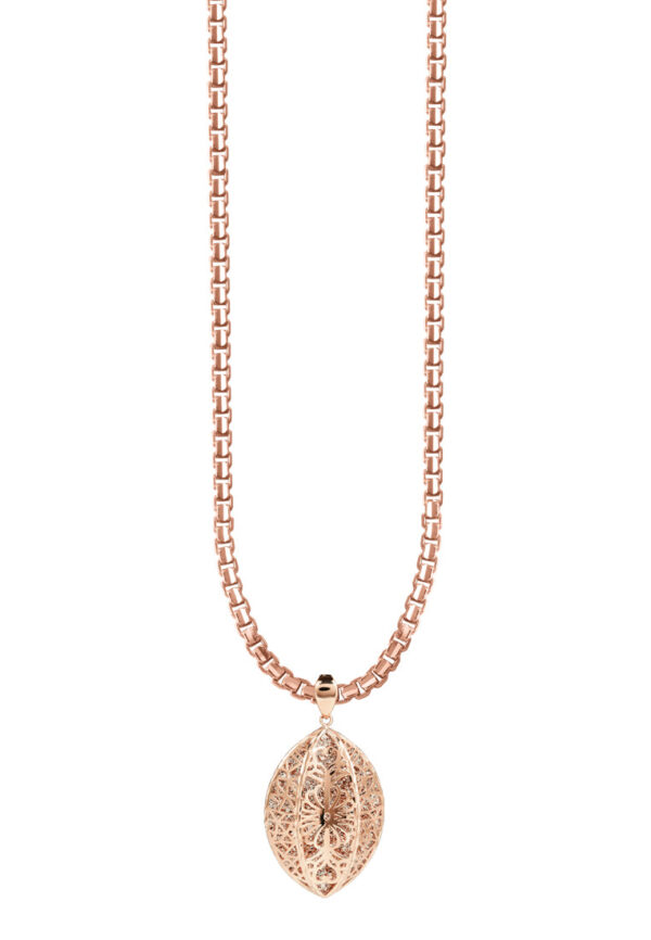 TOMEI Rouge Collection My Putri Pendant, Rose Gold 750