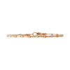 TOMEI Tri-Tones Bamboo Bead Bangle, Gold 585