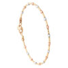 TOMEI Tri-Tones Bamboo Bead Bangle, Gold 585