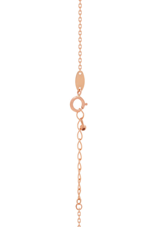 TOMEI Sweet Pea Jadeite Pendant, Rose Gold 750