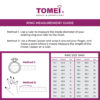 TOMEI Dual-Tone Criss Cross Ring, Yellow Gold 916