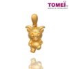 TOMEI Sweet Blessings Goat Pendant, Yellow Gold 916