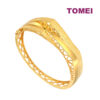 TOMEI Sri Puteri Vogue Bangle, Yellow Gold 916