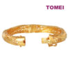 TOMEI Sri Puteri Blossom Bangle, Yellow Gold 916