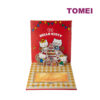 TOMEI x SANRIO Hello Kitty Happy Birthday Gold Foil, Yellow Gold 9999 (HK-HB01)(1G)
