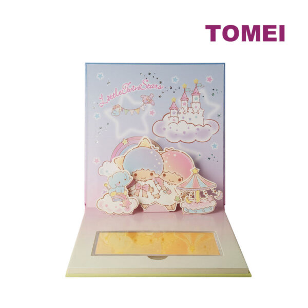 TOMEI x SANRIO Little Twin Stars Wonderful Day Gold Foil 1G I Fine Gold 999