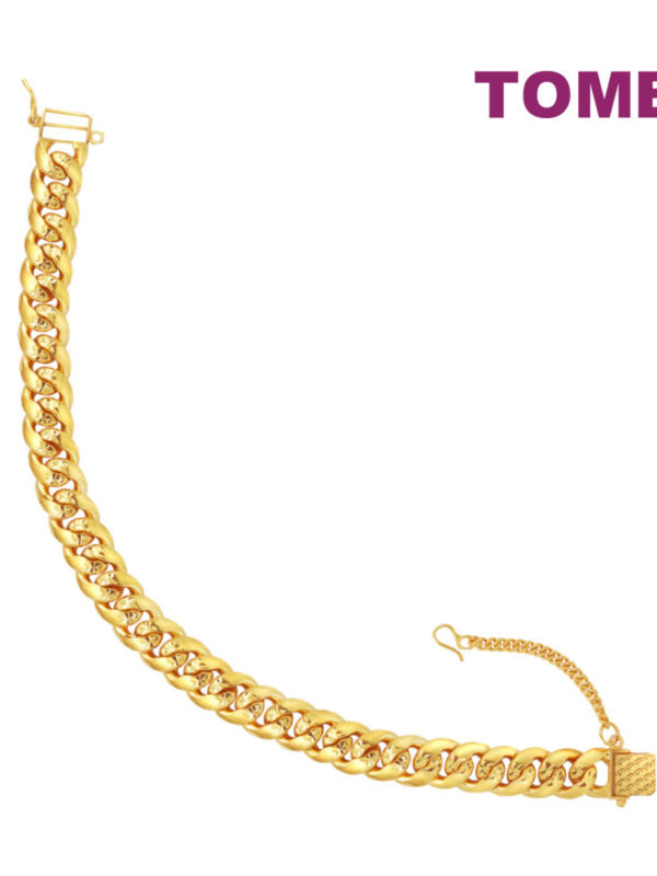 TOMEI Unisex Bracelet , Yellow Gold 916