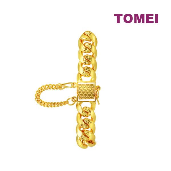 TOMEI Unisex Bracelet , Yellow Gold 916