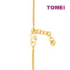 TOMEI Revelry in Joyous Circularity Bracelet, Yellow Gold 916 (BB3048-1C)