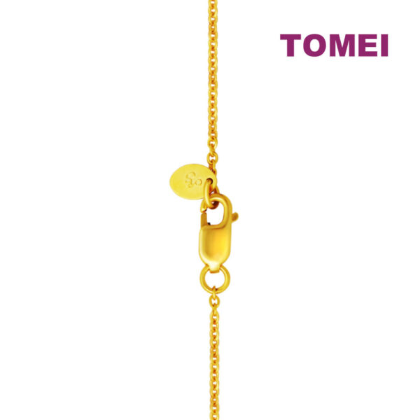 TOMEI Unicorn Necklace, Yellow Gold 916