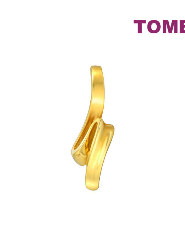 Undulating Beauty in Motion Pendant | Tomei Yellow Gold 916 (22K)