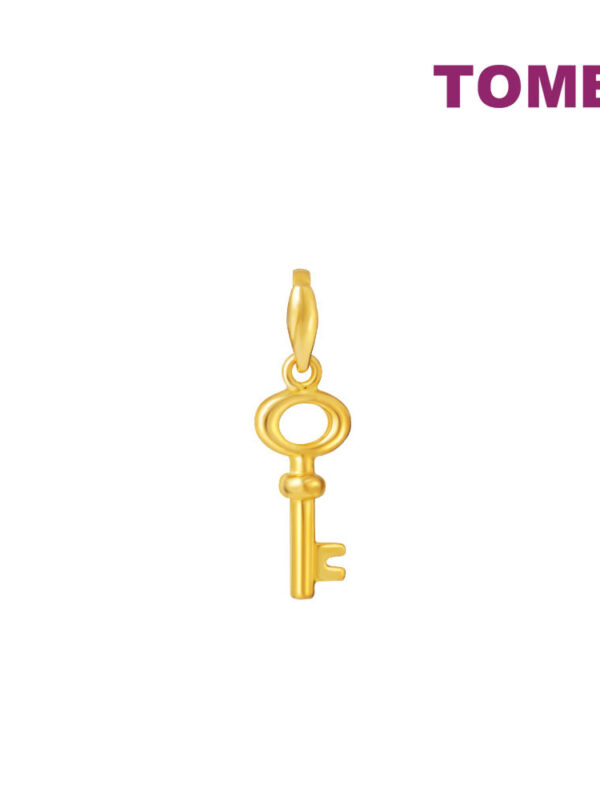 TOMEI Stylishly Classic Key Pendant, Yellow Gold 916