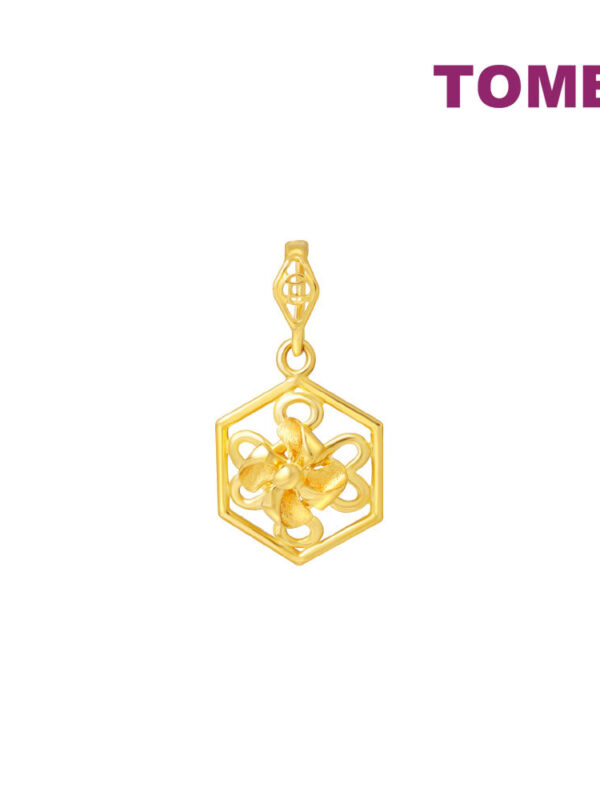 TOMEI Windmill Pendant, Yellow Gold 916