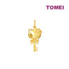 TOMEI x Hello Kitty Key Pendant, Yellow Gold 916