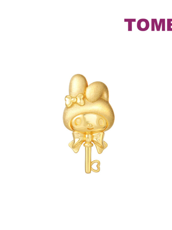TOMEI x SANRIO My Melody Key Pendant, Yellow Gold 916