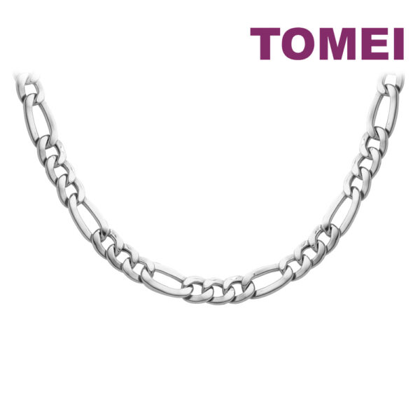 TOMEI White Gold Necklace, Unisex White Gold 750