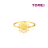 TOMEI [Online Exclusive] Lusso Italia Sunflower Ring, Yellow Gold 916