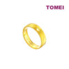 TOMEI X XIFU Heart To Heart Couple Ring For Him, Yellow Gold 999