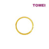 TOMEI X XIFU Heart To Heart Couple Ring For Him, Yellow Gold 999