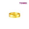 TOMEI X XIFU Heart To Heart Couple Ring For Him, Yellow Gold 999