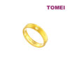 TOMEI X XIFU Heart To Heart Couple Ring For Her, Yellow Gold 999