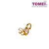 TOMEI [Online Exclusive] Sweet Ribbon Bow Charm, Yellow Gold 916